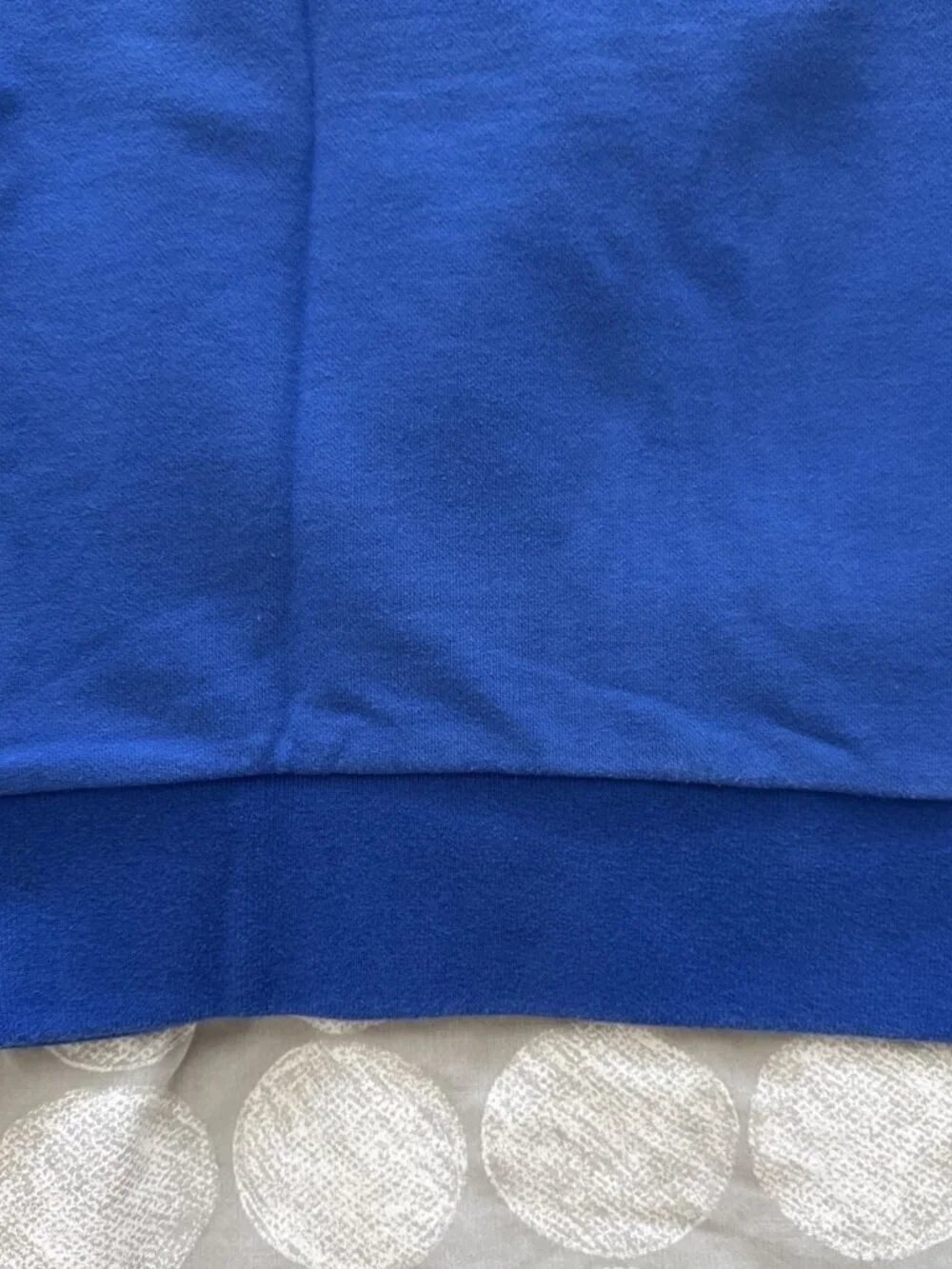 Drole de Monsieur Not From Paris Madame Men's Blue Sweatshirt Sweater Sz M